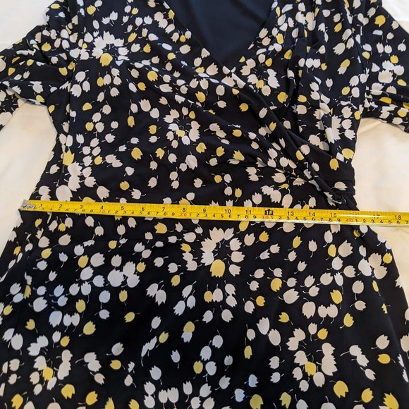 Precis Faux Wrap Dress with Lining size 14 - Picture 9 of 12